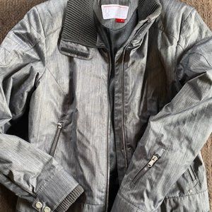 Women's Spyder Ski/Snowboard Jacket, Size 8 Steel Grey